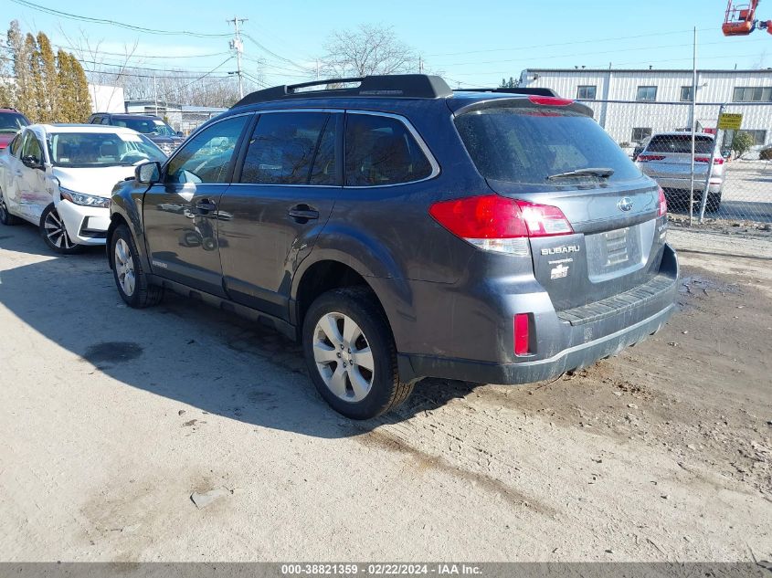 2011 Subaru Outback 2.5I Premium VIN: 4S4BRBCC9B3368271 Lot: 38821359