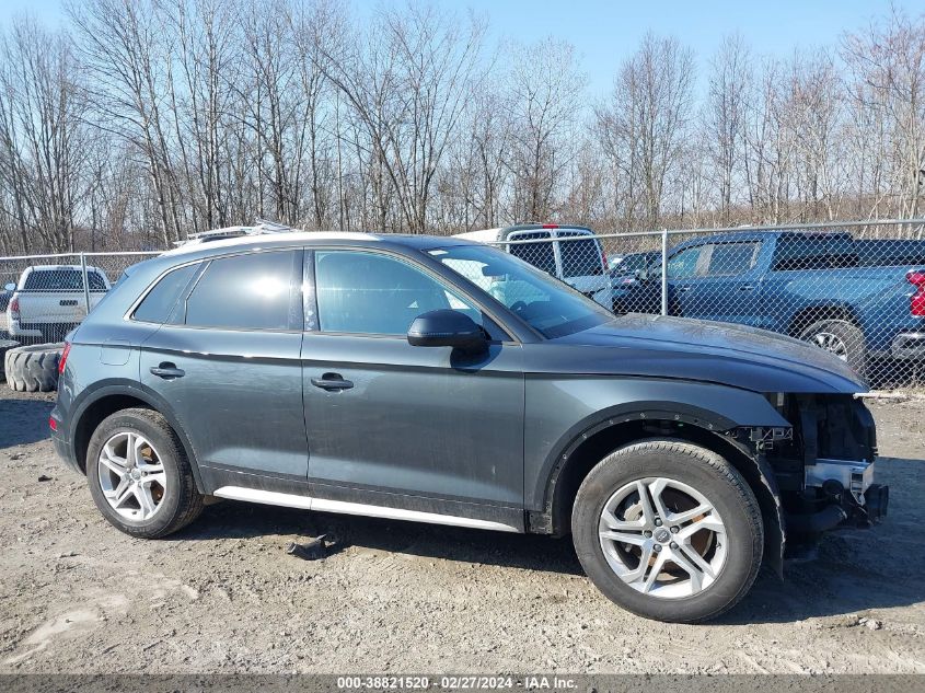 2018 Audi Q5 2.0T Premium VIN: WA1ANAFY3J2245609 Lot: 38821520