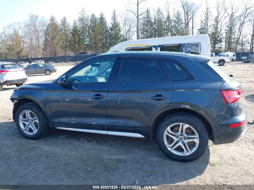 2018 Audi Q5 2.0T Premium VIN: WA1ANAFY3J2245609 Lot: 38821520