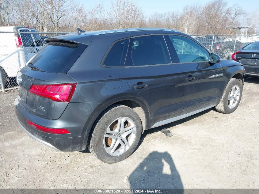 2018 Audi Q5 2.0T Premium VIN: WA1ANAFY3J2245609 Lot: 38821520