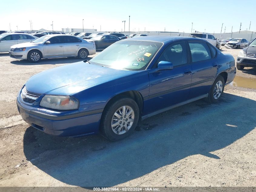 2005 Chevrolet Impala VIN: 2G1WF52E059275842 Lot: 38821664