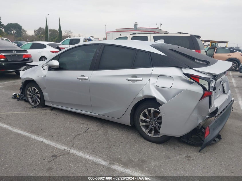2019 TOYOTA PRIUS XLE - JTDKARFU3K3075328