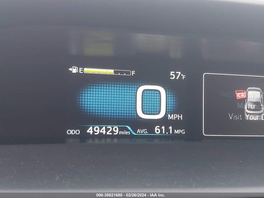 2019 TOYOTA PRIUS XLE - JTDKARFU3K3075328