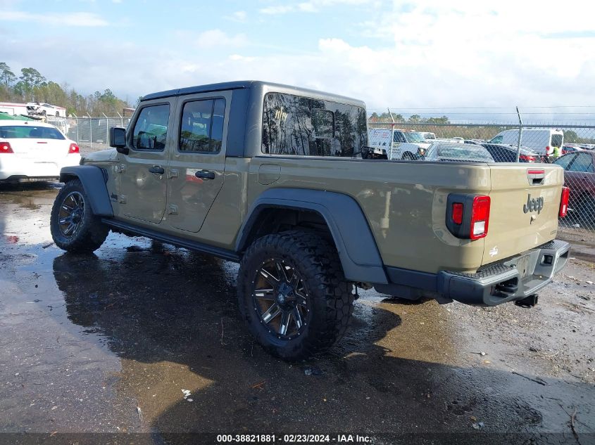 VIN 1C6JJTAG7LL166671 2020 JEEP GLADIATOR SPORT S 4X4