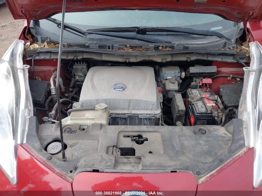 2013 NISSAN LEAF S - 1N4AZ0CP1DC400162