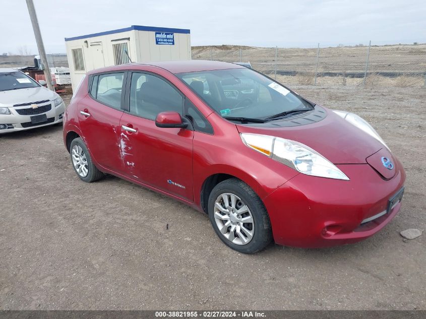 2013 NISSAN LEAF S - 1N4AZ0CP1DC400162
