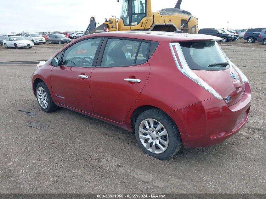 2013 NISSAN LEAF S - 1N4AZ0CP1DC400162