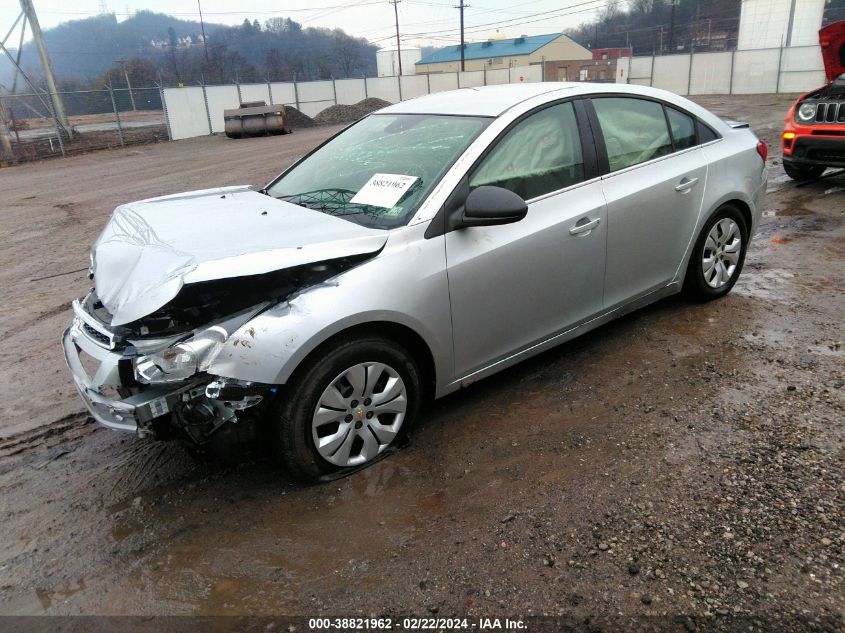 2012 Chevrolet Cruze Ls VIN: 1G1PC5SH5C7398400 Lot: 38821962