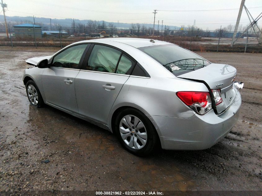 2012 Chevrolet Cruze Ls VIN: 1G1PC5SH5C7398400 Lot: 38821962