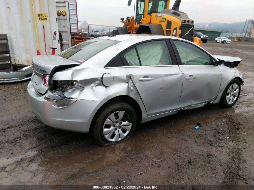 2012 Chevrolet Cruze Ls VIN: 1G1PC5SH5C7398400 Lot: 38821962