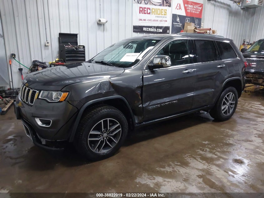 2018 JEEP GRAND CHEROKEE LIMITED 4X4 - 1C4RJFBG7JC504031