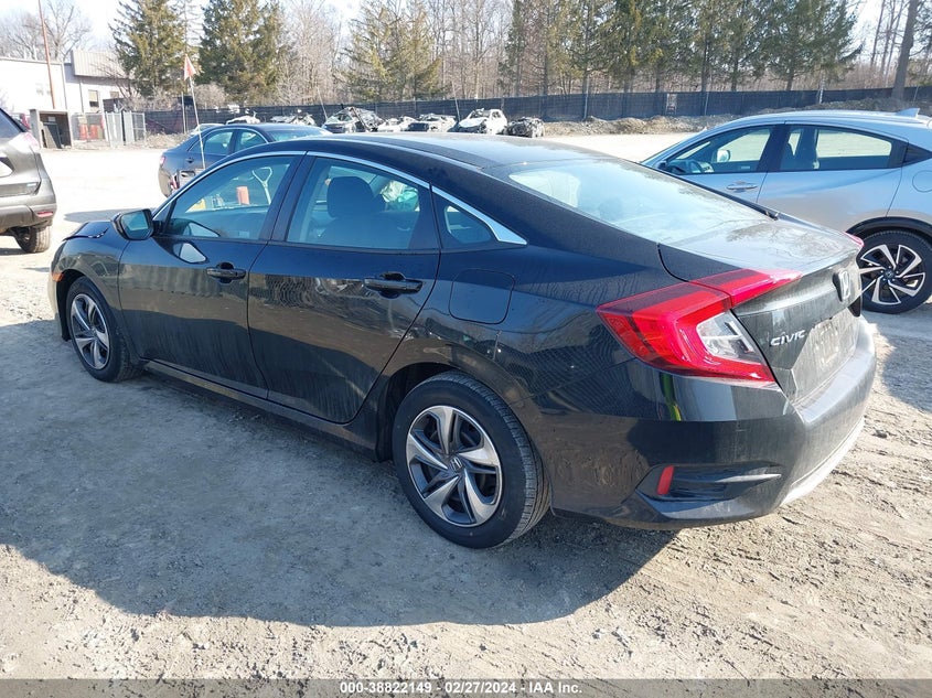 VIN 2HGFC2F64MH528474 2021 HONDA CIVIC LX