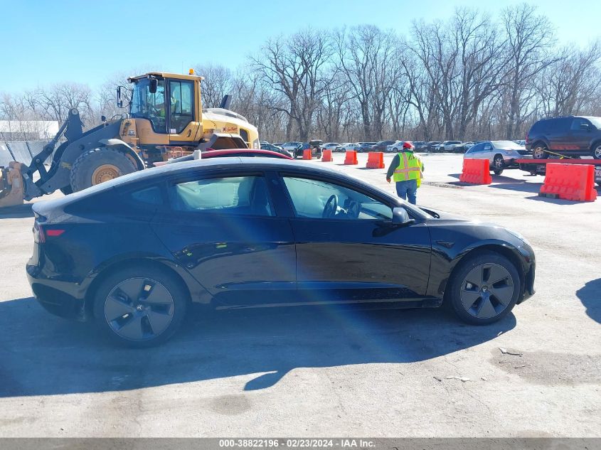 2023 Tesla Model 3 Rear-Wheel Drive VIN: 5YJ3E1EAXPF658720 Lot: 38822196