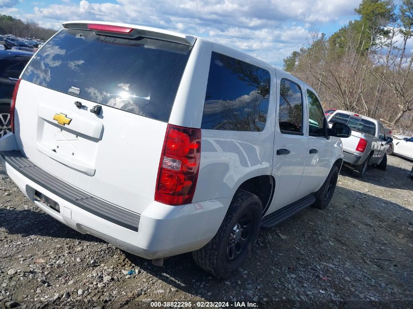 2014 Chevrolet Tahoe Commercial Fleet VIN: 1GNLC2E07ER225356 Lot: 38822295