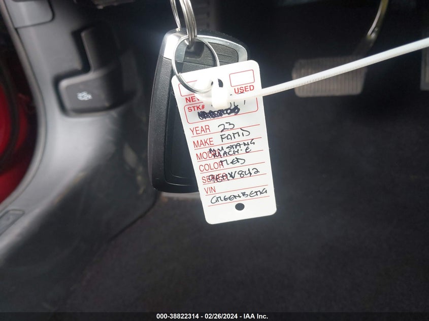 2023 FORD MUSTANG MACH-E SELECT 3FMTK1RM4PMA00847