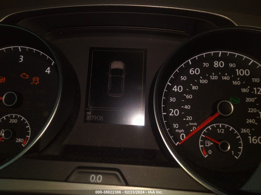 2015 VOLKSWAGEN GOLF TDI SE 4-DOOR - 3VW2A7AU0FM086820