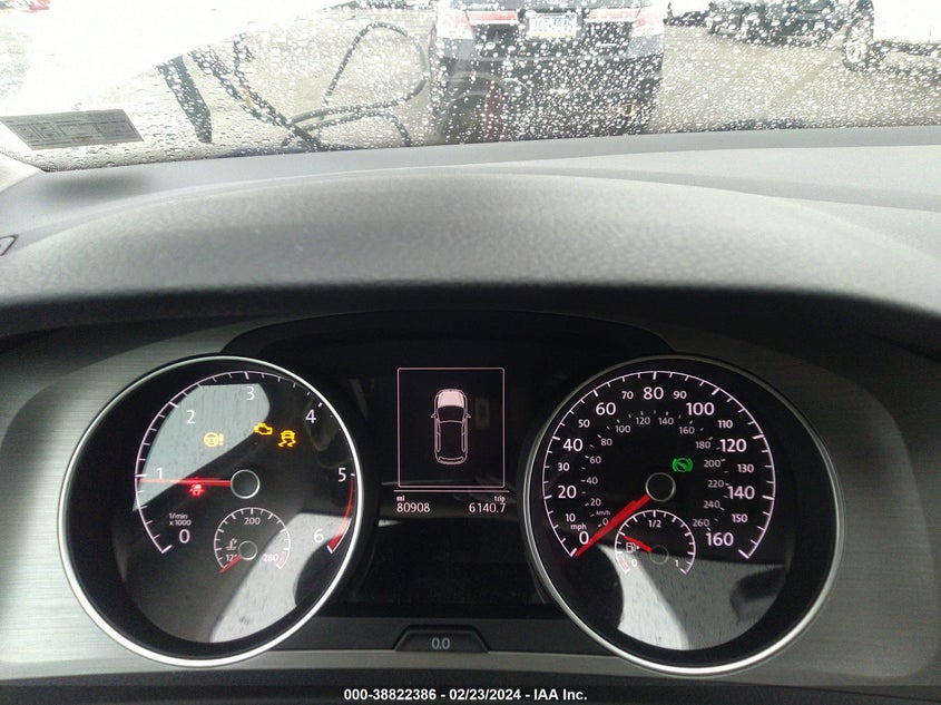 2015 VOLKSWAGEN GOLF TDI SE 4-DOOR - 3VW2A7AU0FM086820