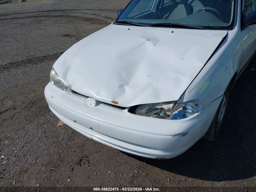 1Y1SK5282YZ425001 2000 Chevrolet Prizm