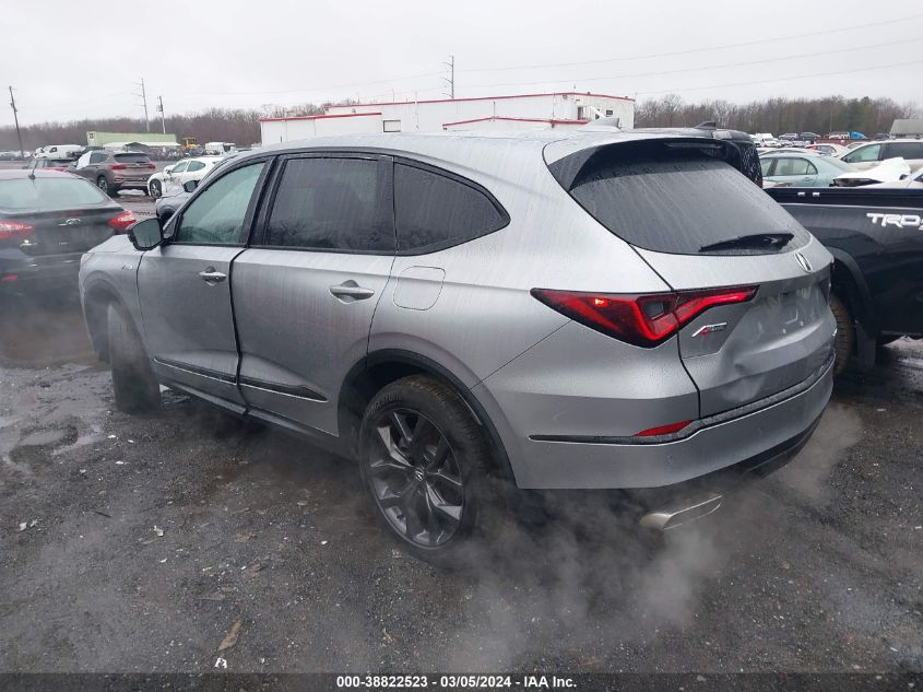 2022 Acura Mdx A-Spec Package VIN: 5J8YE1H03NL029496 Lot: 38822523