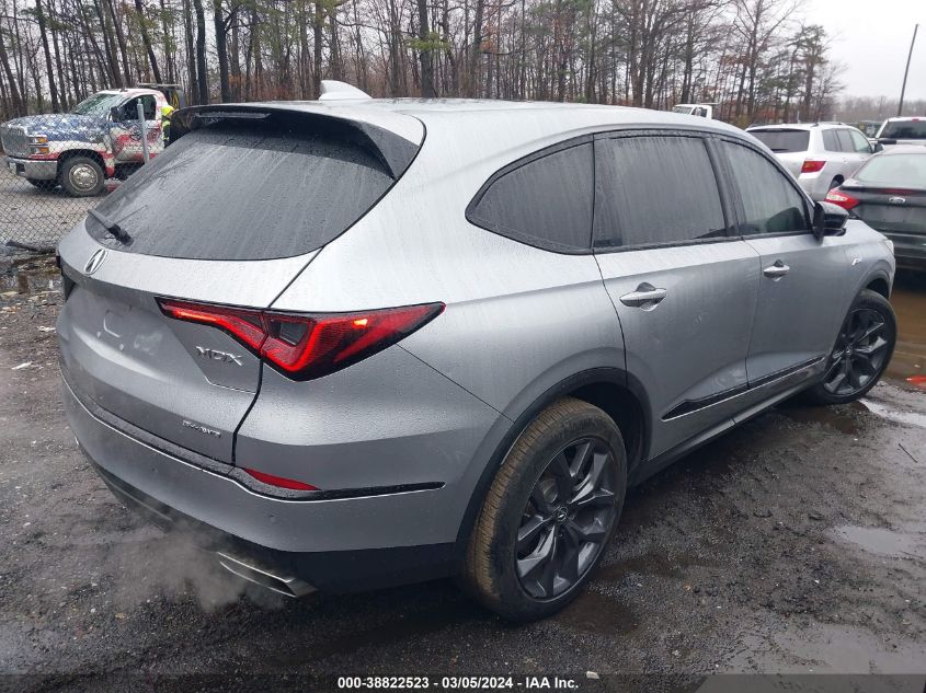 2022 Acura Mdx A-Spec Package VIN: 5J8YE1H03NL029496 Lot: 38822523