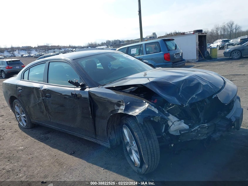 VIN 2C3CDXJG0NH184272 2022 DODGE CHARGER SXT AWD