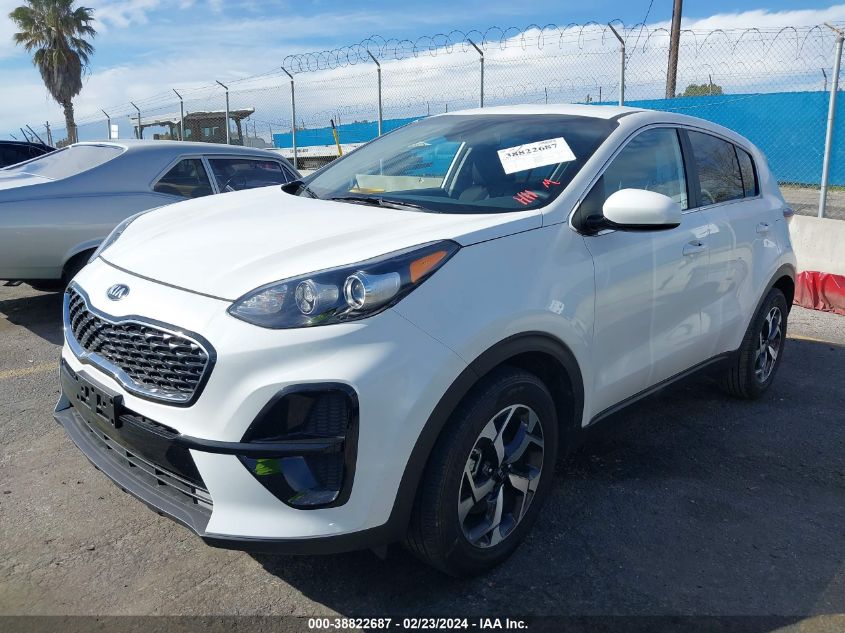 2022 Kia Sportage Lx VIN: KNDPM3AC5N7006873 Lot: 38822687