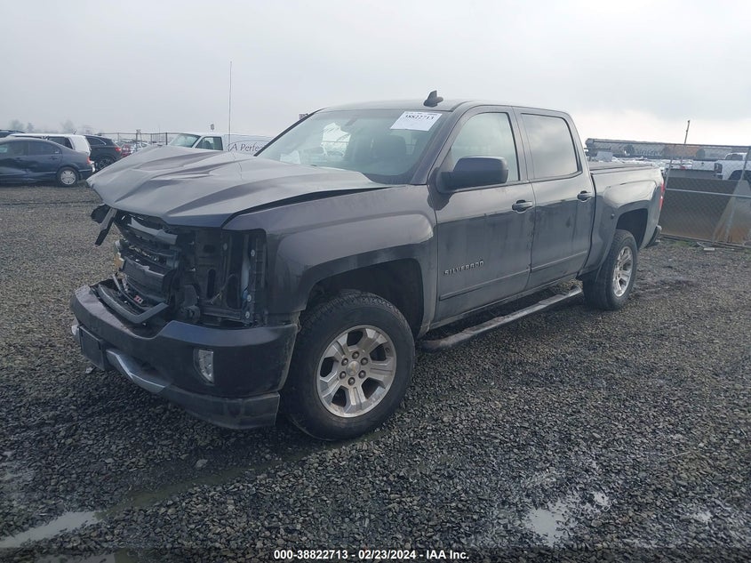 2016 CHEVROLET SILVERADO 1500 K1500 LT - 3GCUKREC3GG107603