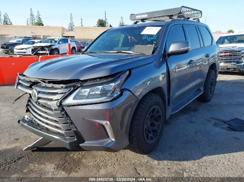 2019 Lexus Lx 570 Three-Row VIN: JTJHY7AX9K4282308 Lot: 38822735