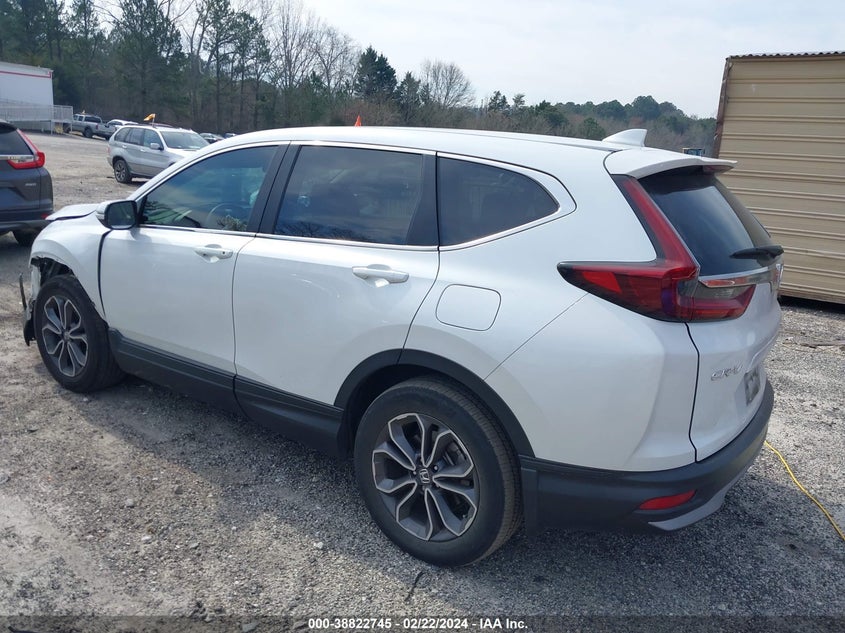 VIN 7FARW1H51ME000337 2021 HONDA CR-V 2WD EX