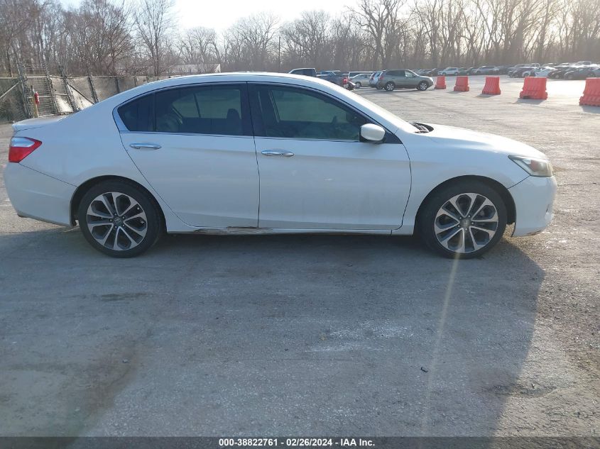 2015 Honda Accord Sport VIN: 1HGCR2F53FA201980 Lot: 38822761