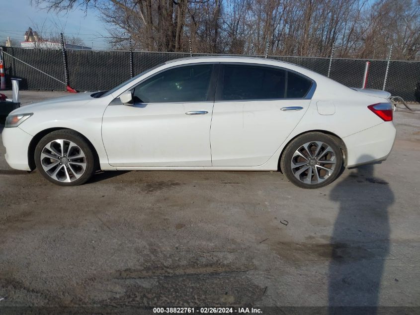 2015 Honda Accord Sport VIN: 1HGCR2F53FA201980 Lot: 38822761