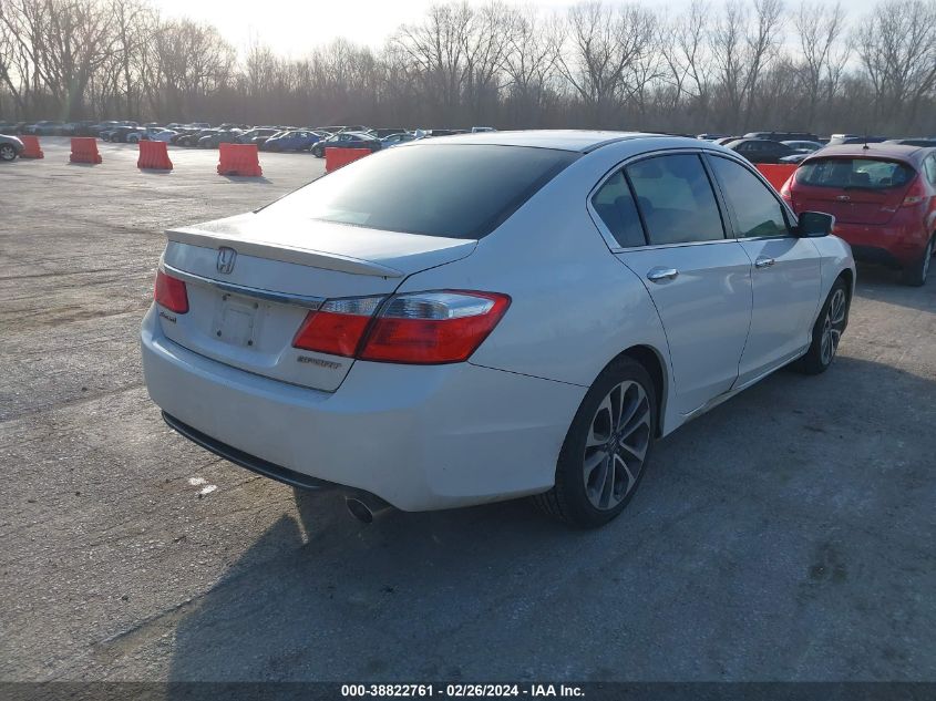 2015 Honda Accord Sport VIN: 1HGCR2F53FA201980 Lot: 38822761