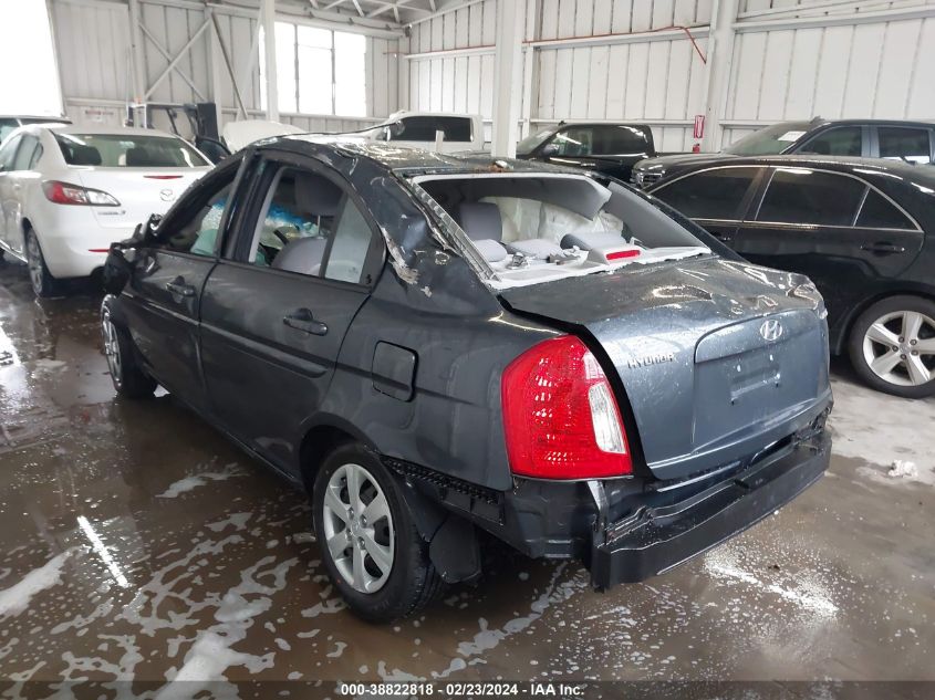 2010 Hyundai Accent Gls VIN: KMHCN4AC9AU492774 Lot: 38822818