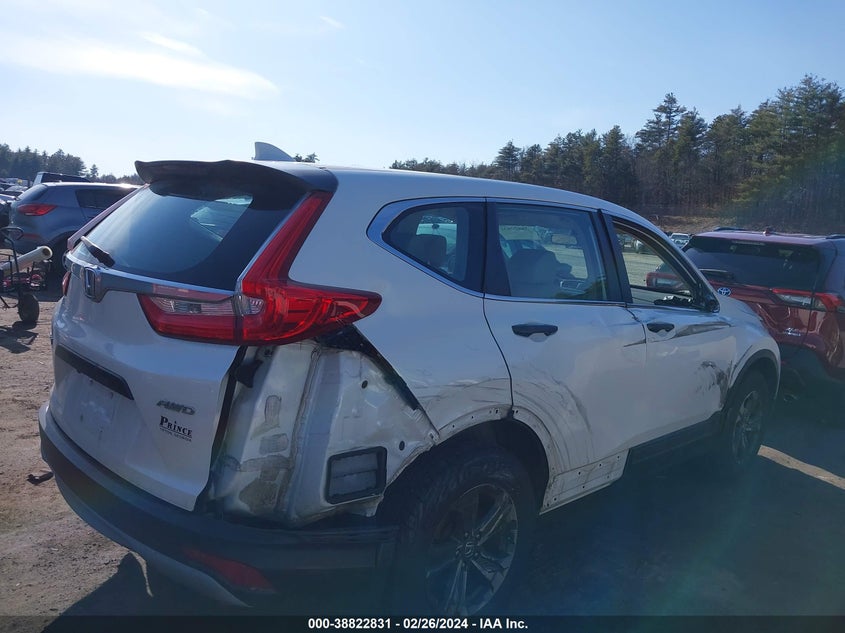 2017 HONDA CR-V LX - 2HKRW6H3XHH212992