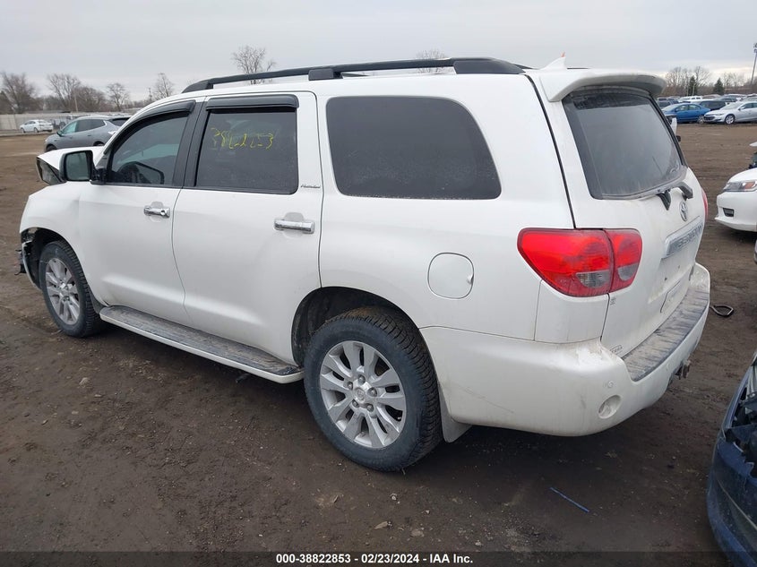 2014 Toyota Sequoia Platinum 5.7L V8 VIN: 5TDDW5G16ES105545 Lot: 38822853