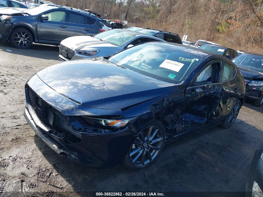 VIN JM1BPBKL7M1331326 2021 MAZDA MAZDA3 SELECT