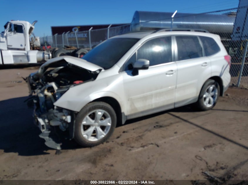 2014 SUBARU FORESTER 2.5I TOURING - JF2SJAMC5EH405555