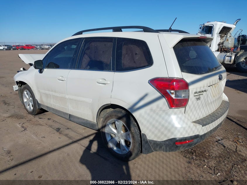2014 SUBARU FORESTER 2.5I TOURING - JF2SJAMC5EH405555
