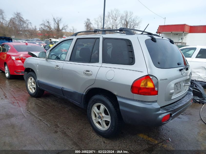 2004 Hyundai Santa Fe Gls VIN: KM8SC73D54U748325 Lot: 38822871