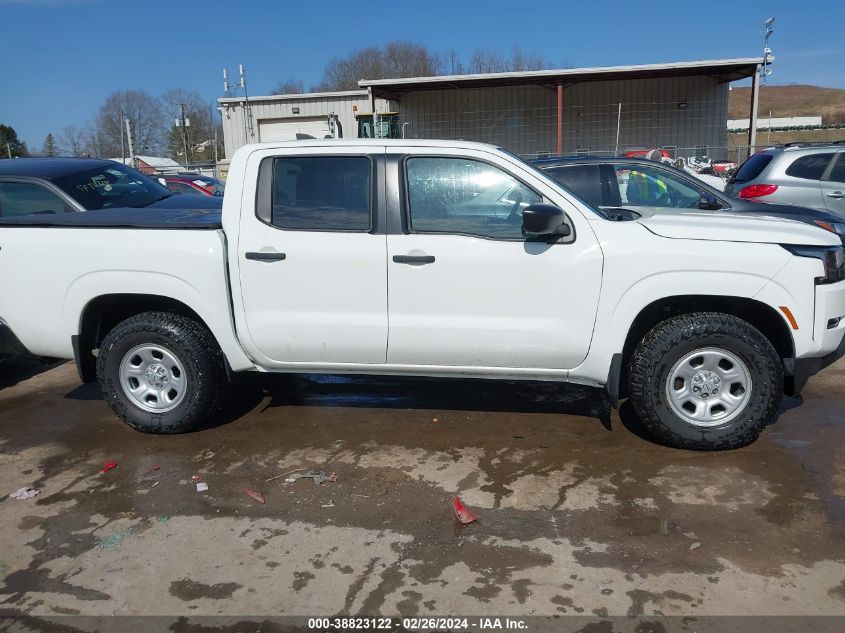 2022 Nissan Frontier S 4X4 VIN: 1N6ED1EK6NN625696 Lot: 38823122