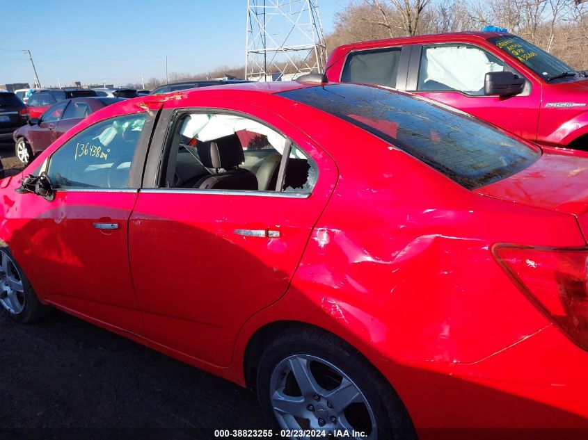 2015 Chevrolet Sonic Ltz Auto VIN: 1G1JE5SB6F4130926 Lot: 38823255