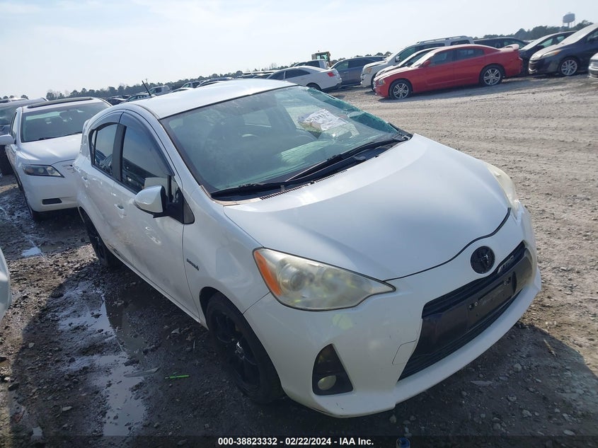 2012 Toyota Prius C Four VIN: JTDKDTB3XC1005792 Lot: 38823332
