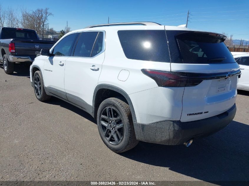 2022 Chevrolet Traverse Awd Lt Cloth VIN: 1GNEVGKW9NJ193002 Lot: 38823426