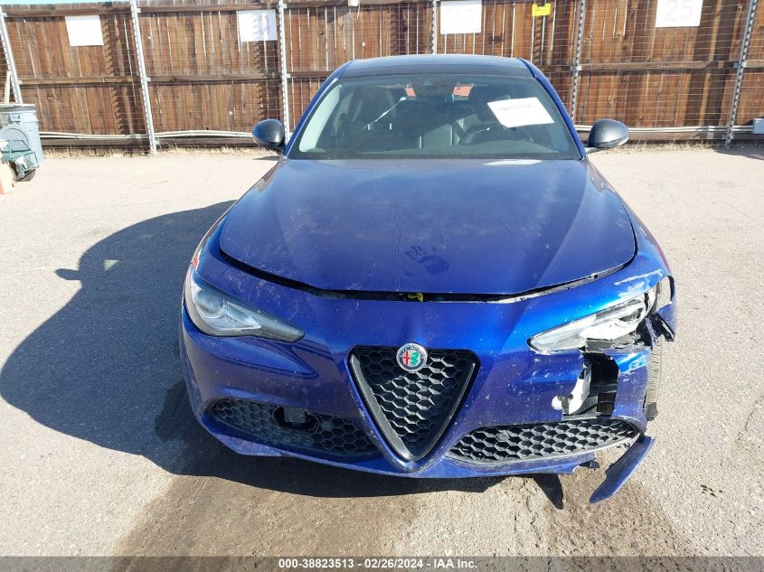 2021 Alfa Romeo Giulia Awd VIN: ZARFANAN8M7641429 Lot: 38823513