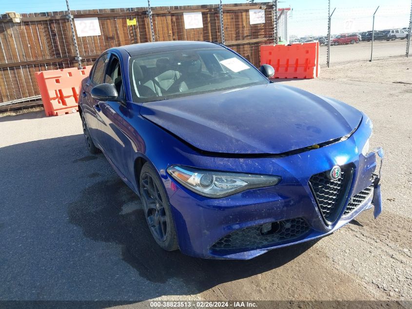 2021 Alfa Romeo Giulia Awd VIN: ZARFANAN8M7641429 Lot: 38823513