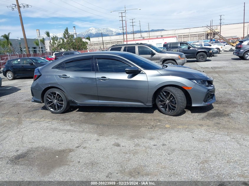 VIN SHHFK7H43MU412228 2021 HONDA CIVIC SPORT