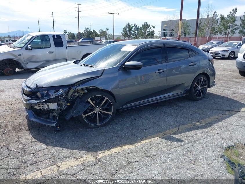 VIN SHHFK7H43MU412228 2021 HONDA CIVIC SPORT