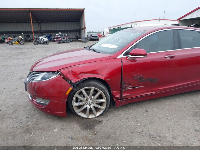 2014 Lincoln Mkz VIN: 3LN6L2G98ER811226 Lot: 38824066