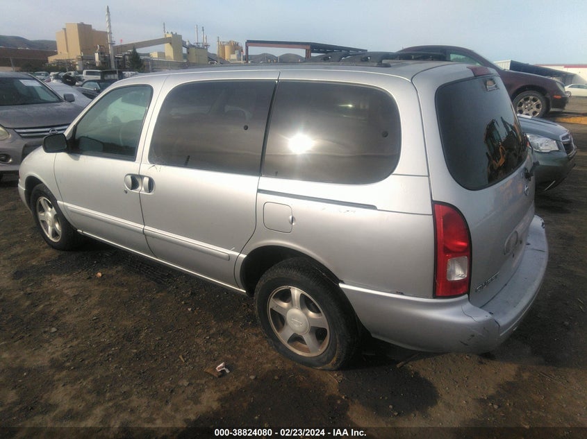 2001 Nissan Quest Gxe VIN: 4N2ZN15T31D813695 Lot: 38824080