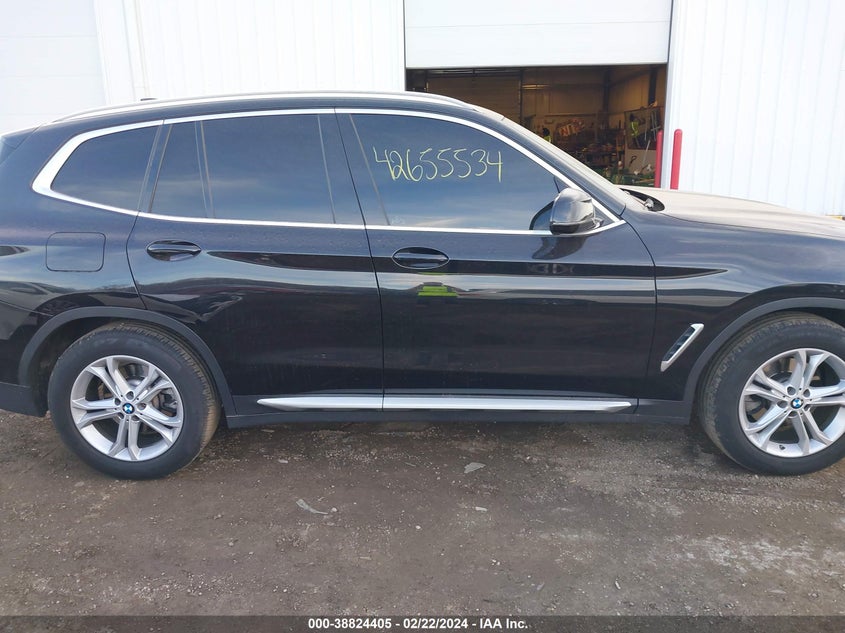 2021 BMW X3 XDRIVE30I - 5UXTY5C01M9H25138